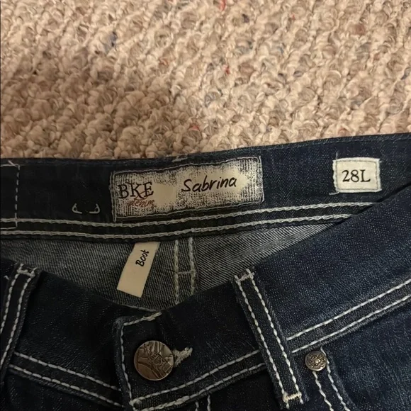 BKE Women's Dark Blue Jeans - Picture 2 of 3